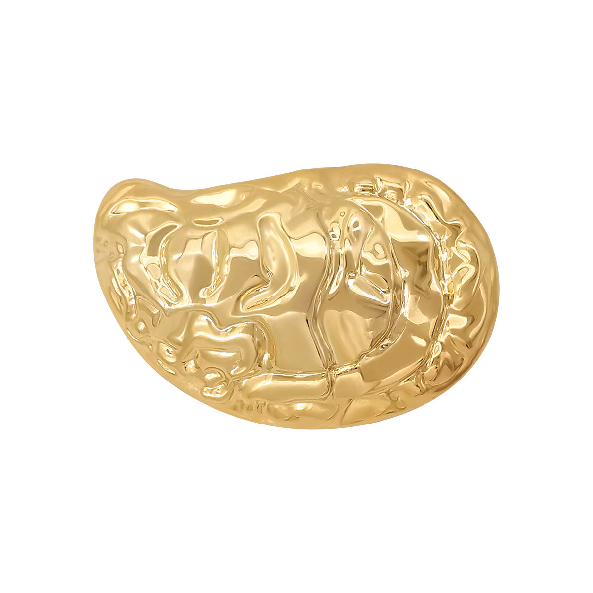 Oyster Brooch | Gold