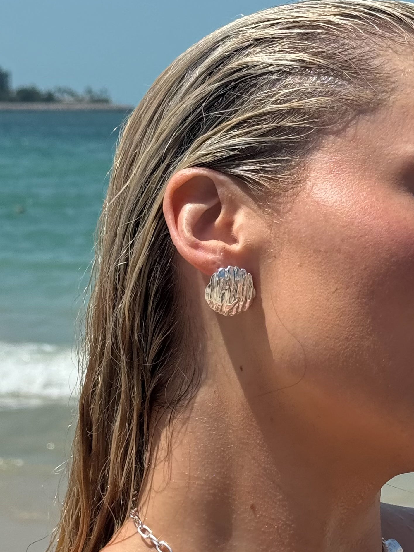 Cove Earrings | Silver