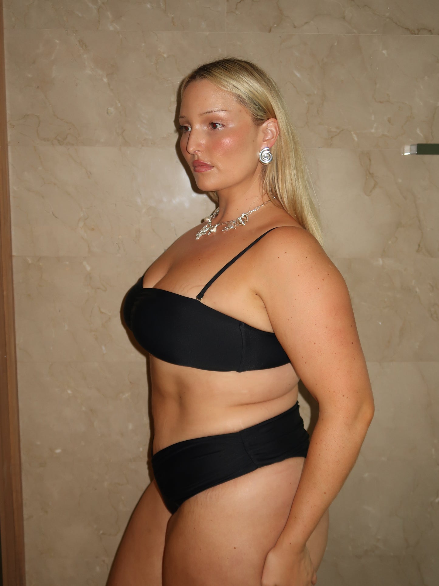 Laguna Bandeau Top | Black