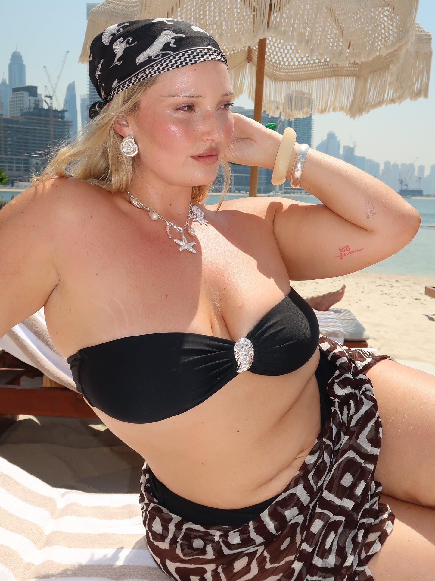 Laguna Bandeau Top | Black